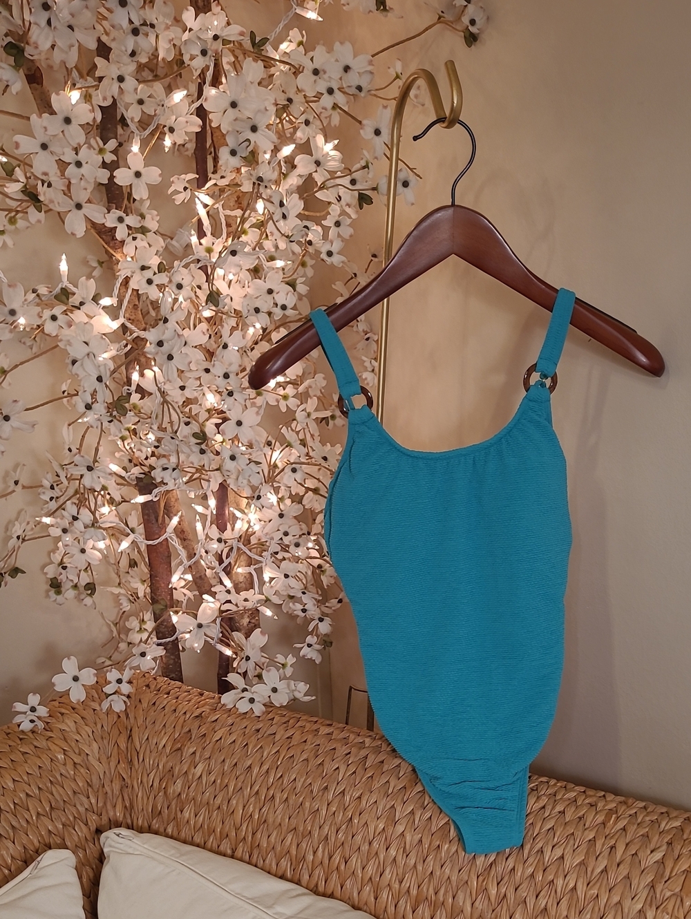 NWT Teal One-Piece Swimsuit